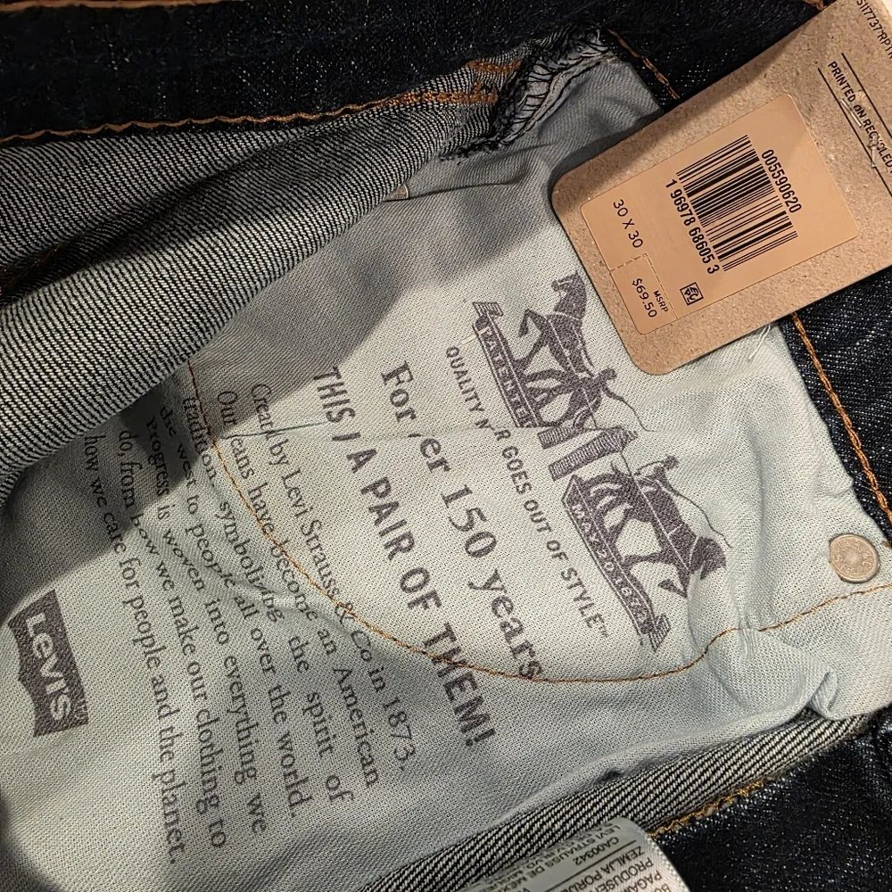 Levi's 559™ Relaxed Straight Jeans Eco Ease Size 30x30 NWT!
